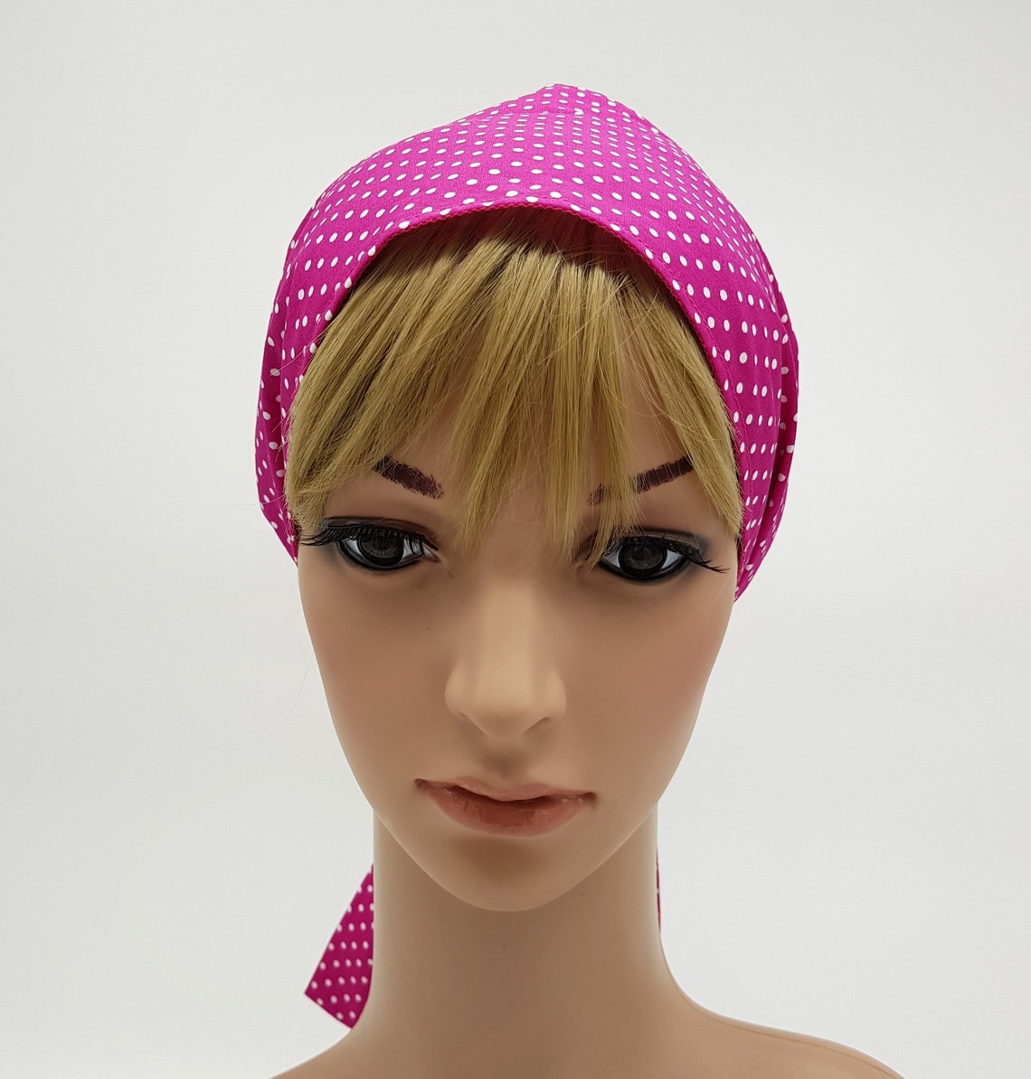 Head Covering for Women Cotton Head Scarf Self Tie Hair Etsy