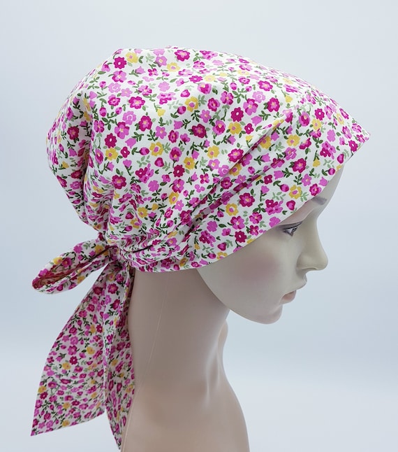 Surgical Scrub Cap Bonnet With Long 