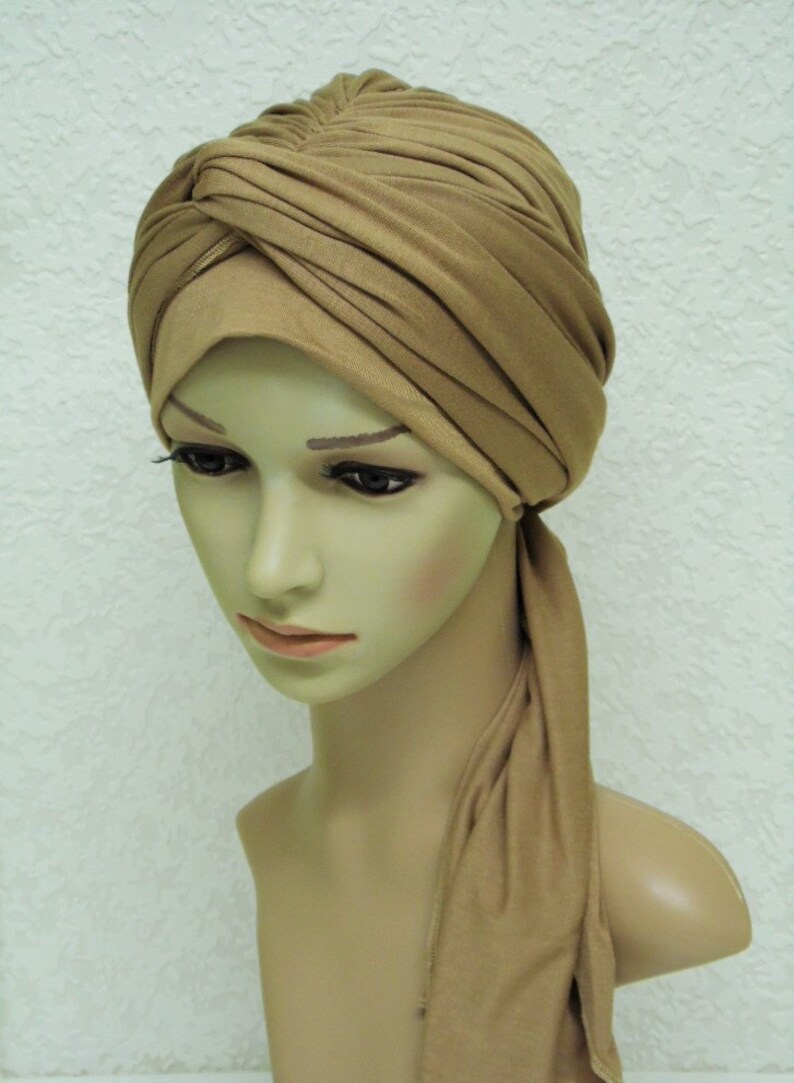 Volume turban snood women's head wear bad hair day head Etsy