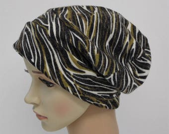 Slouchy beanie, hat for women, slouch hat, winter beanie, alpaca/polyester blend beanie hat, lined beanie