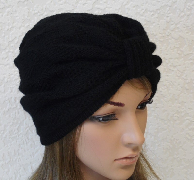 wool turban hat