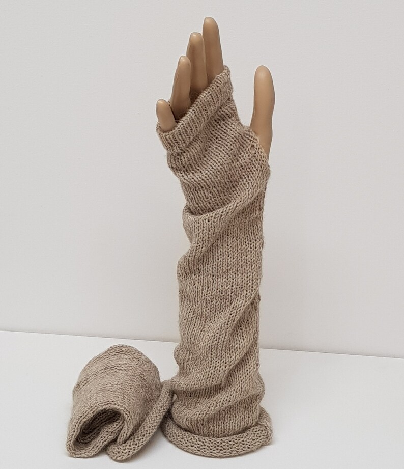 Bcginger Alpaca Handwarmers Nougat main image 0