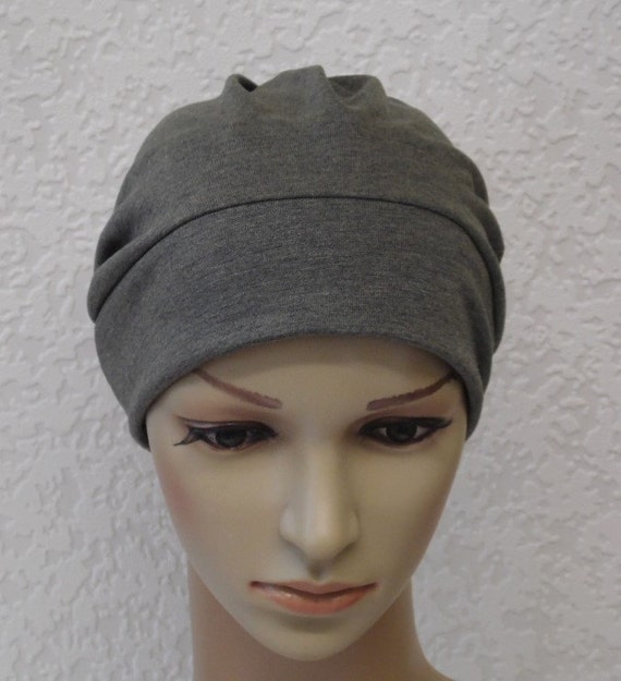 accessoriesbyrita Women's Jersey Beanie, Hat for Short Hair, Chemotherapy Patient Head Wear, Viscose Jersey Beanie Hat, Chemo Cap