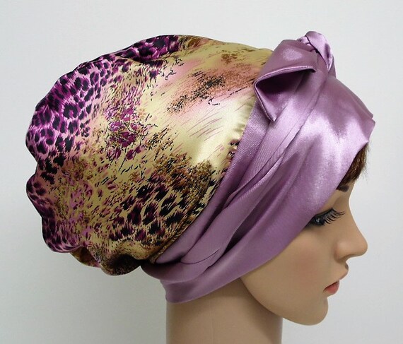 Satin Head Scarf Natural Curly Hair Scarf Sleeping Bonnet Etsy