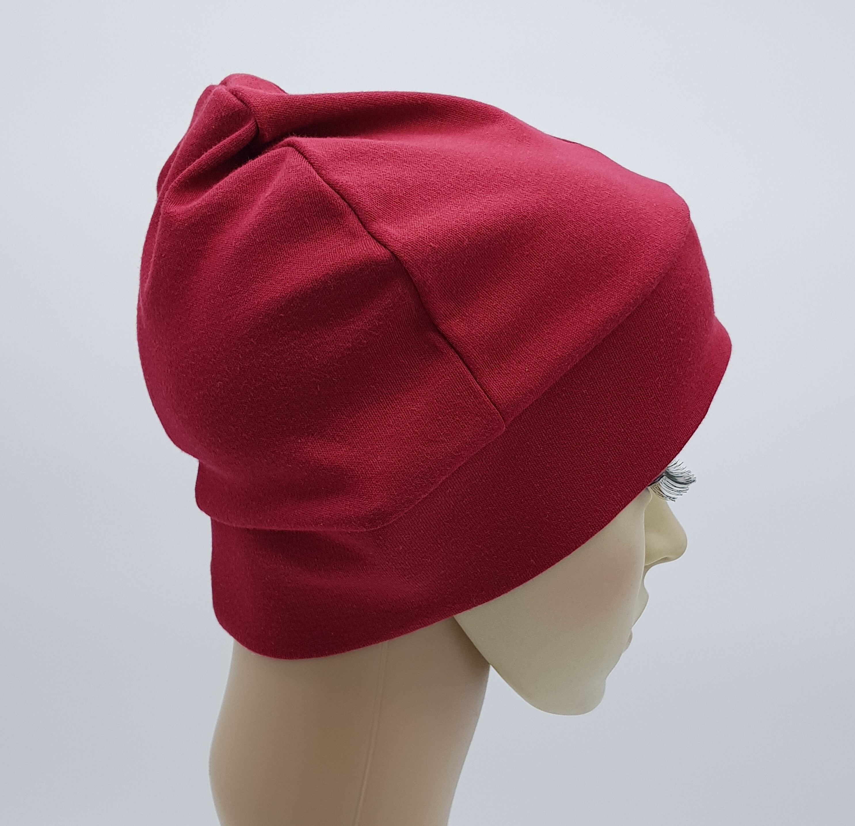 cotton jersey beanie