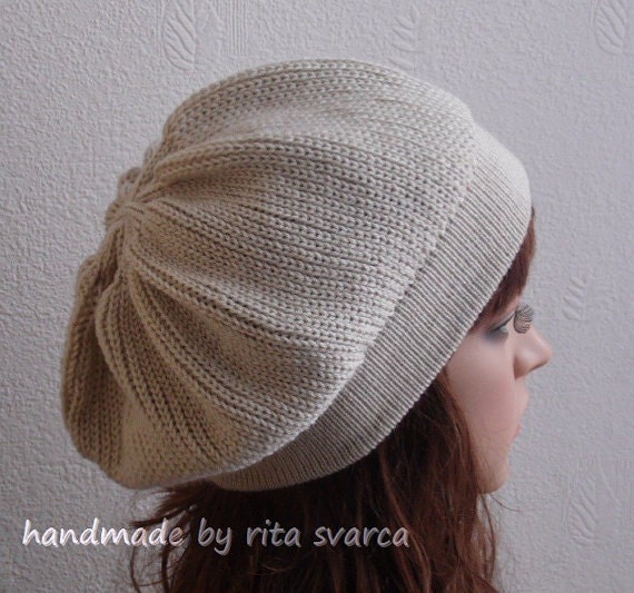 Beret, Knitted Women display picture 1