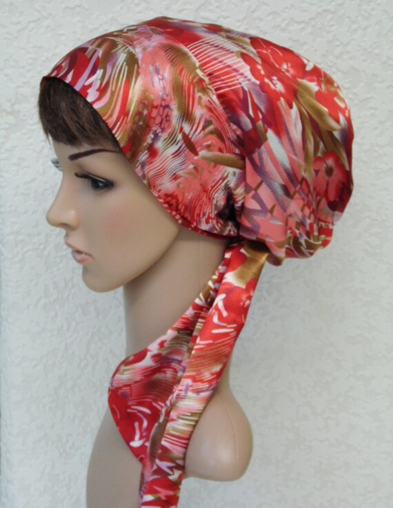 Head Scarf For Women Satin Head Snood Silky Tichel Elegant Etsy