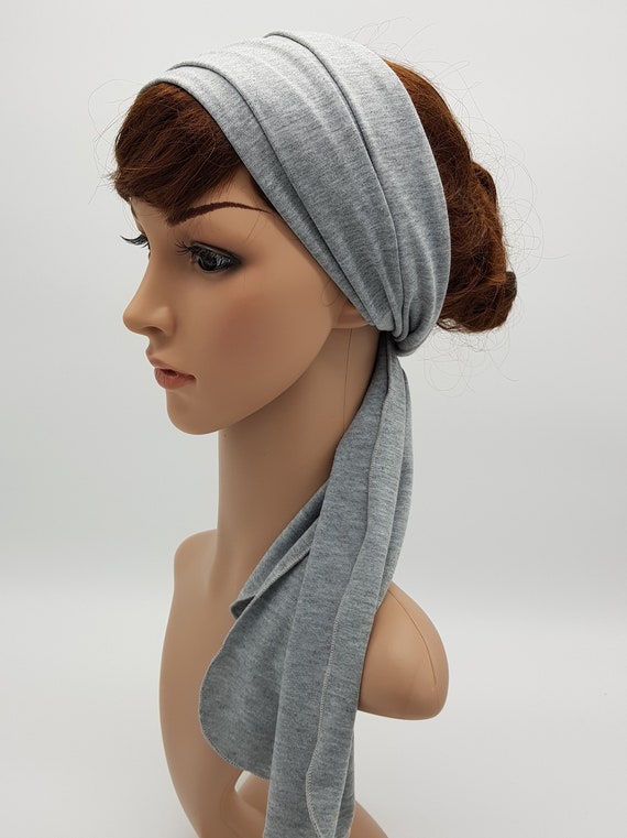 Grey head best sale scarf
