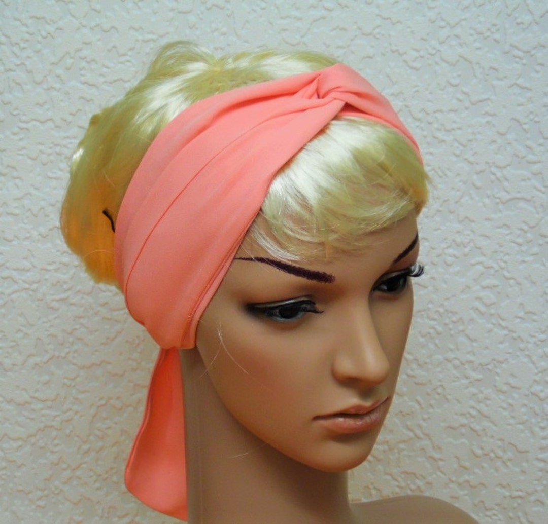 Hair Scarf Headband Long Head Scarf Hair Covering Head Etsy