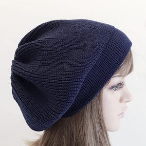 Stetson Morton Knit Beanie - Light Blue, One Size Fits Most, Wool Blend, Made In Italy - View #14