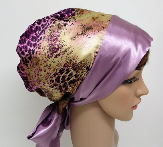 Satin Head Scarf Natural Curly Hair Scarf Sleeping Bonnet Etsy