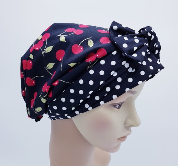 Surgical Scrub Hat Nurse Hair Cover 