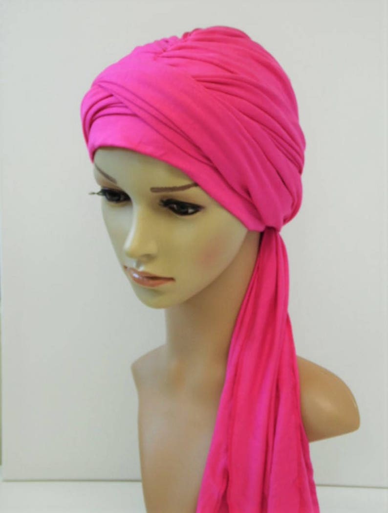 Volume head wear elegant turban snood bad hair day scarf | Etsy