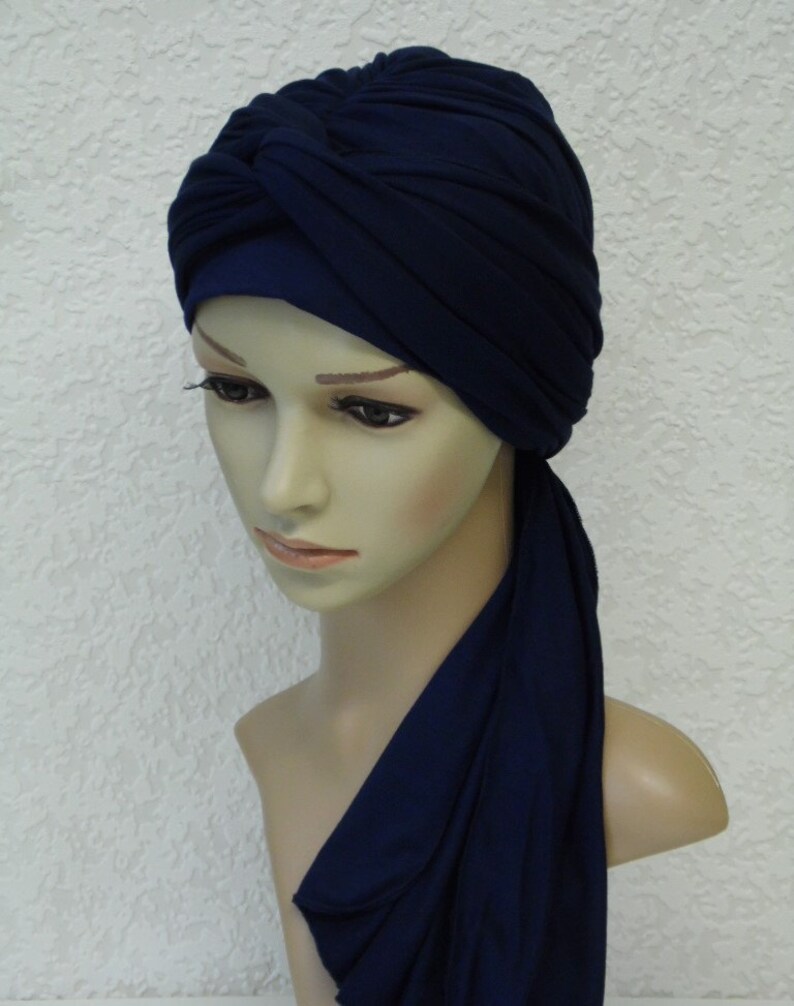 Women's full head covering head snood stretchy head Etsy