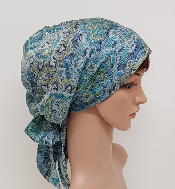 Tichel Satin Head Scarf Bad Hair Day Scarf Natural Curly Etsy