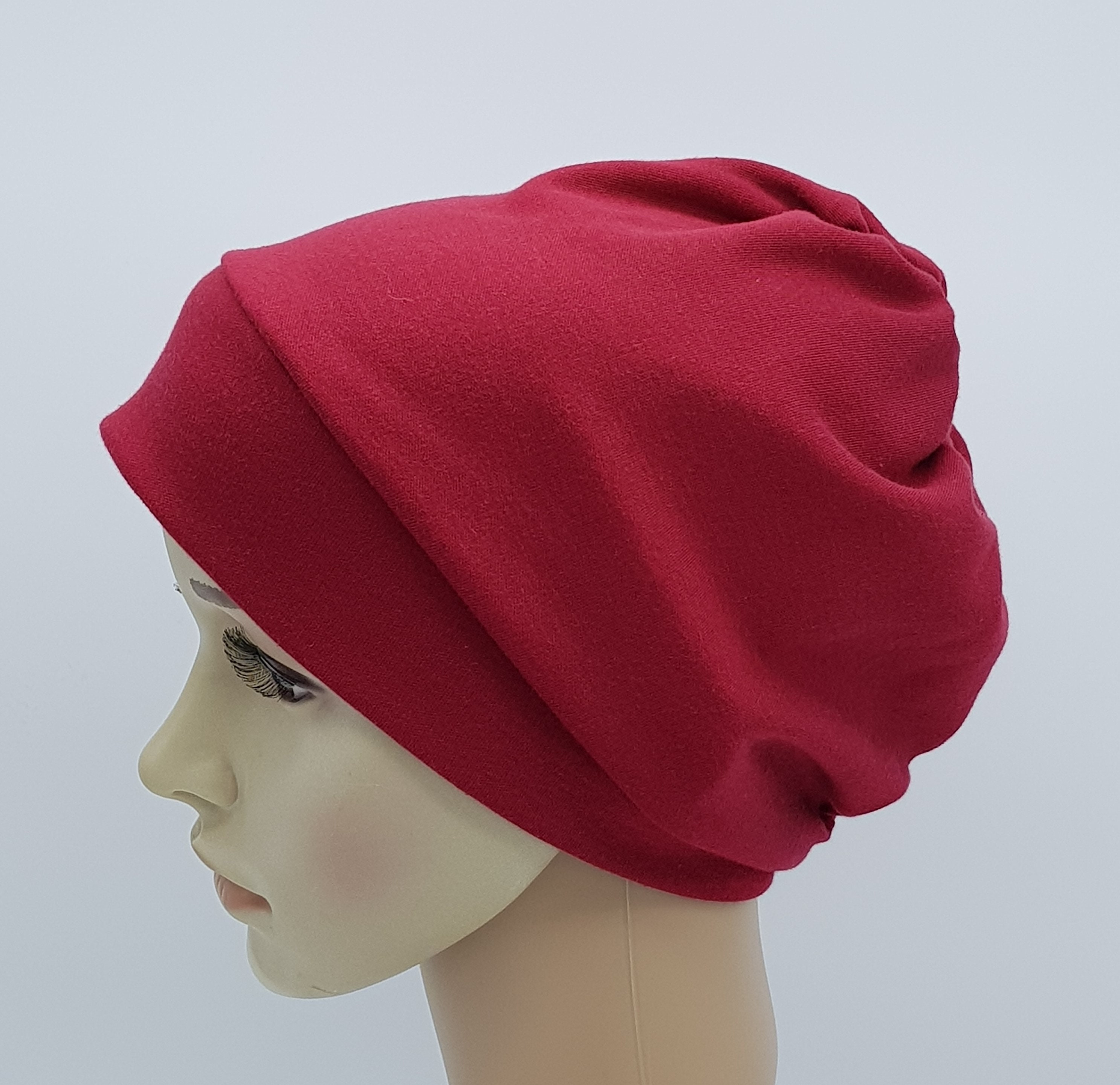 Women's Beanie Hat Cotton Jersey Beanie 