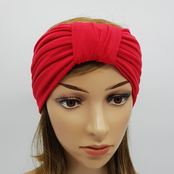 Accessoires Haaraccessoires Hoofdbanden & Tulbanden Rode hoofdband.red hoofd wrap 