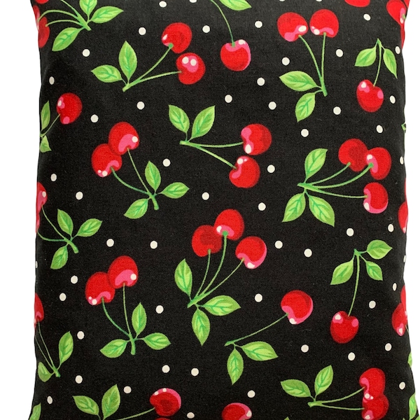 Cherry Pit Snuggle, Microwave Cherry Pit, Cherry Pit Heating Pad, Cherry Pit Cold Pack, Heat on the Go, Small Cherry Pit Pack