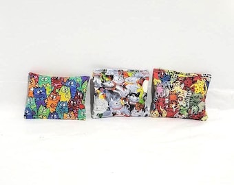 Set of Three (3) Organic Catnip Toys