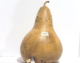 Extra-Large Martin House Gourd, Natural Pear Shaped Gourd