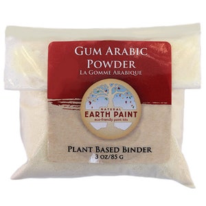 Gum Arabic Powder - Natural Dye - Thickener - 1, 2 and 4 Ounce sizes
