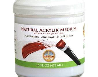 Natural Acrylik Medium - 16 oz.