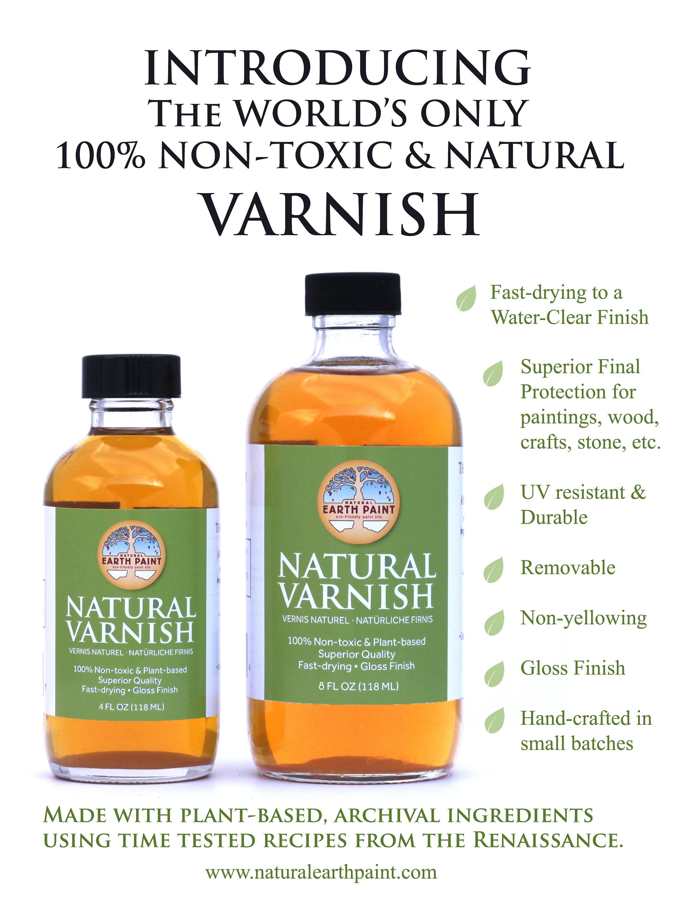 Natural Varnish Etsy