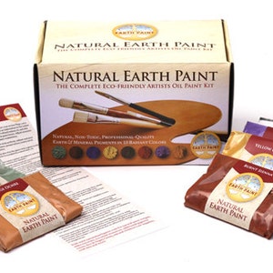 Natural Eath paint Grote Glas loper - glass muller - Natural Earth Paint  Europa
