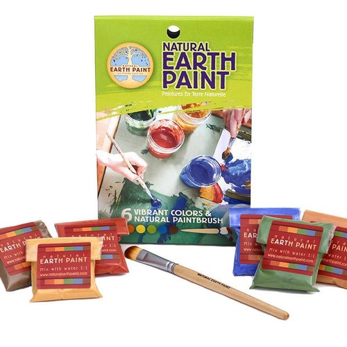 Natural Earth Paint Individual Packets Etsy