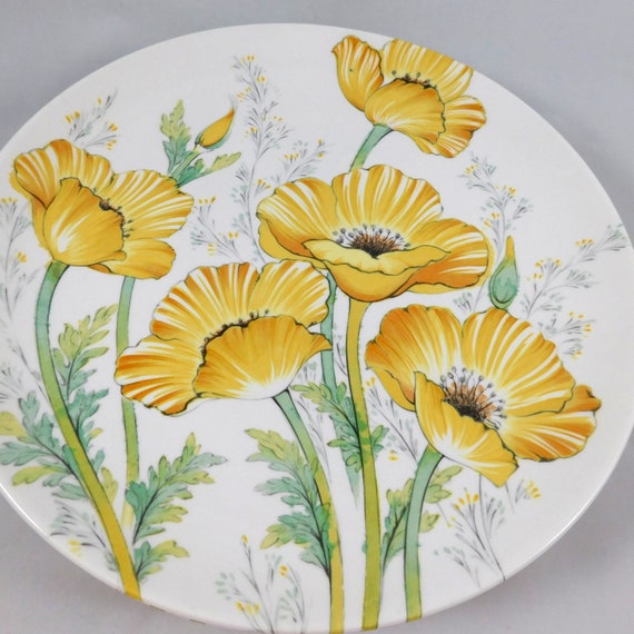 Noritake Craftone Buttercup 10 1/2 Dinner Plates Etsy