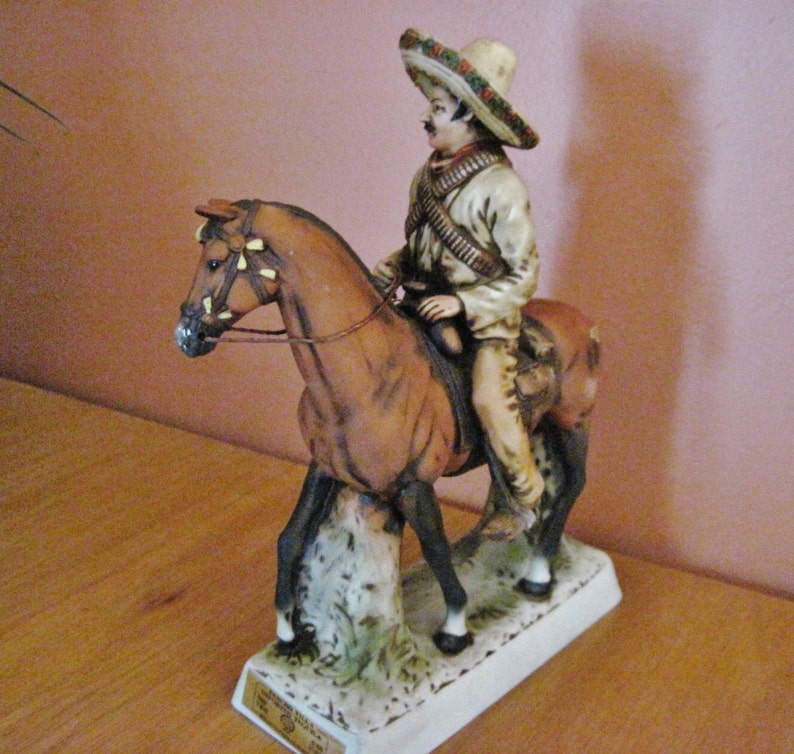 Decanter Pancho Villa on Horse 1st Edition Tequila | Etsy