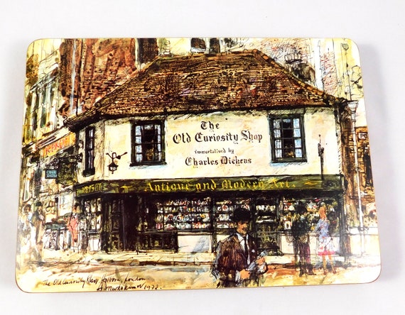 Table Mats With London Scenes From Clover Leaf Set Of 6 Boxed Etsy