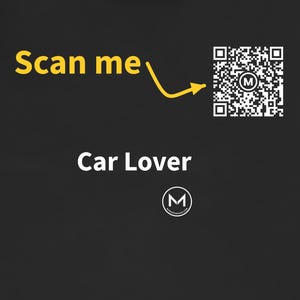 Scannable Shirt | Car Lover | Scan QR for a New Daily Mood Message | Car Enthusiast Gift for Friend or Family, Christmas Tee image 2