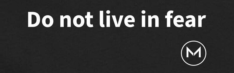 Scannable Shirt | Do not live in fear Women's Tee | Brave Gift for Her or Graduates image 2