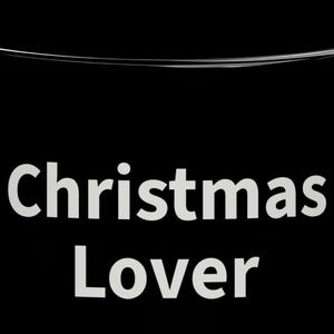 Scannable Mug | Christmas Lover | 11 Oz Black Coffee Mug Christmas Gift for Family or Coworkers zdjęcie 2