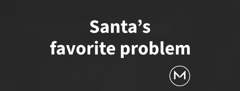 Scannable Shirt | Santa's favorite problem | Funny Christmas Gift for Family or Secret Santa image 2