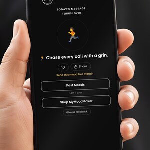 Tazza scansionabile / Per gli amanti del tennis / Scansiona il codice QR per un nuovo messaggio di buon umore giornaliero / Tazza da caffè nera da 325 ml, regalo perfetto per gli appassionati di tennis immagine 6