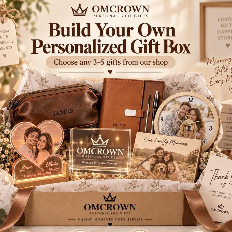 Choose Your Items Gift Box - 60+ Gift Ideas for 2026
