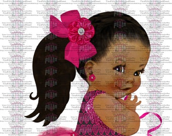 Retro Totally 80's PonyTail & TuTu_CustomDesign_ReadySetPrint_Digital