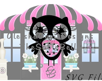 Owl SVG en PNG Digitale Download