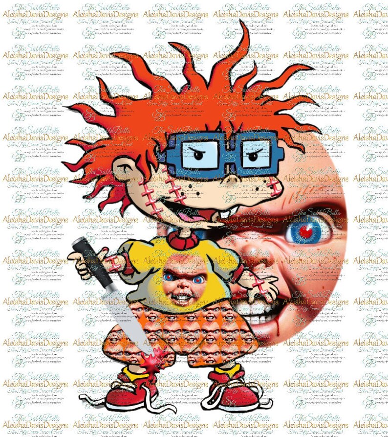 Chuckie Collection Graphic Clipart High Resolution - Etsy