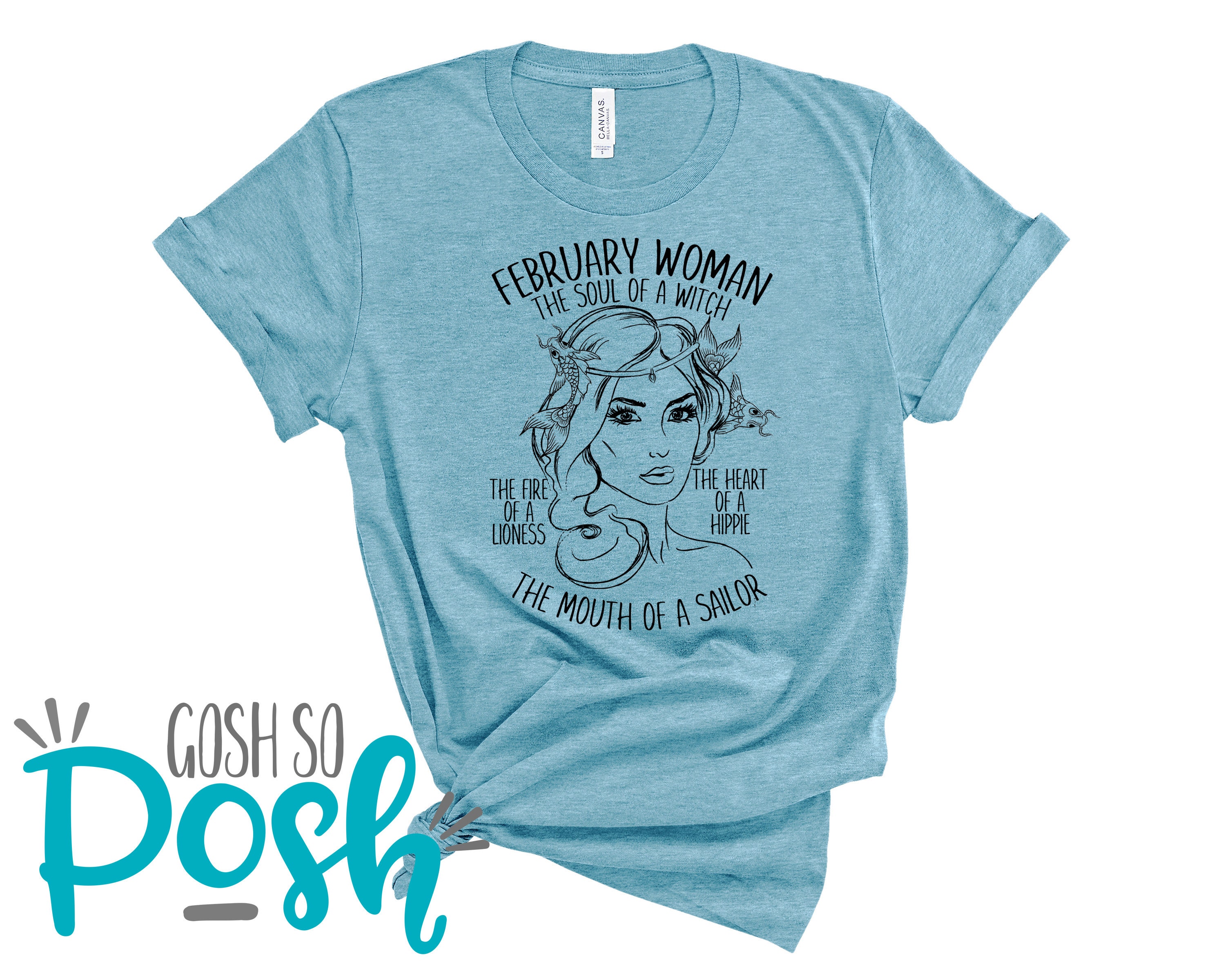 February Woman The Soul Of A Witch Mouth Of A Sailor Tshirt February Woman The Soul Of A Witch Mouth Of A Sailor Tshirt