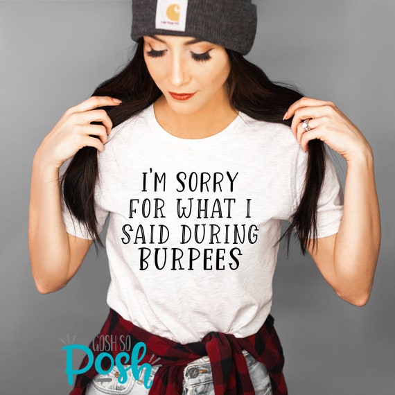 Fitness shirts with sayings best sale