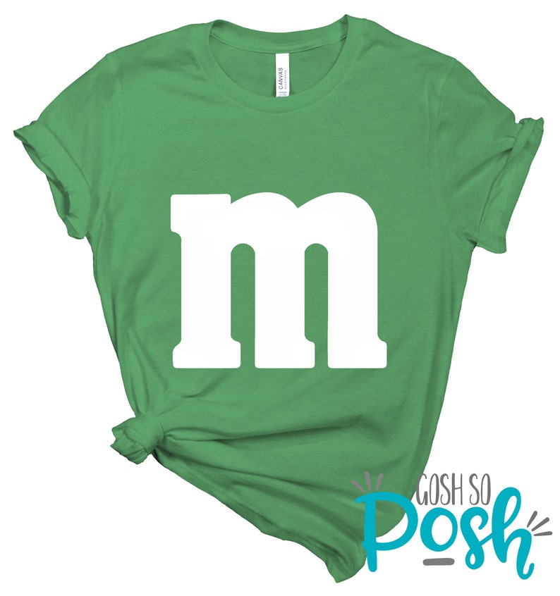 M&M Adult Unisex Group Costume Shirts Halloween Candy Etsy
