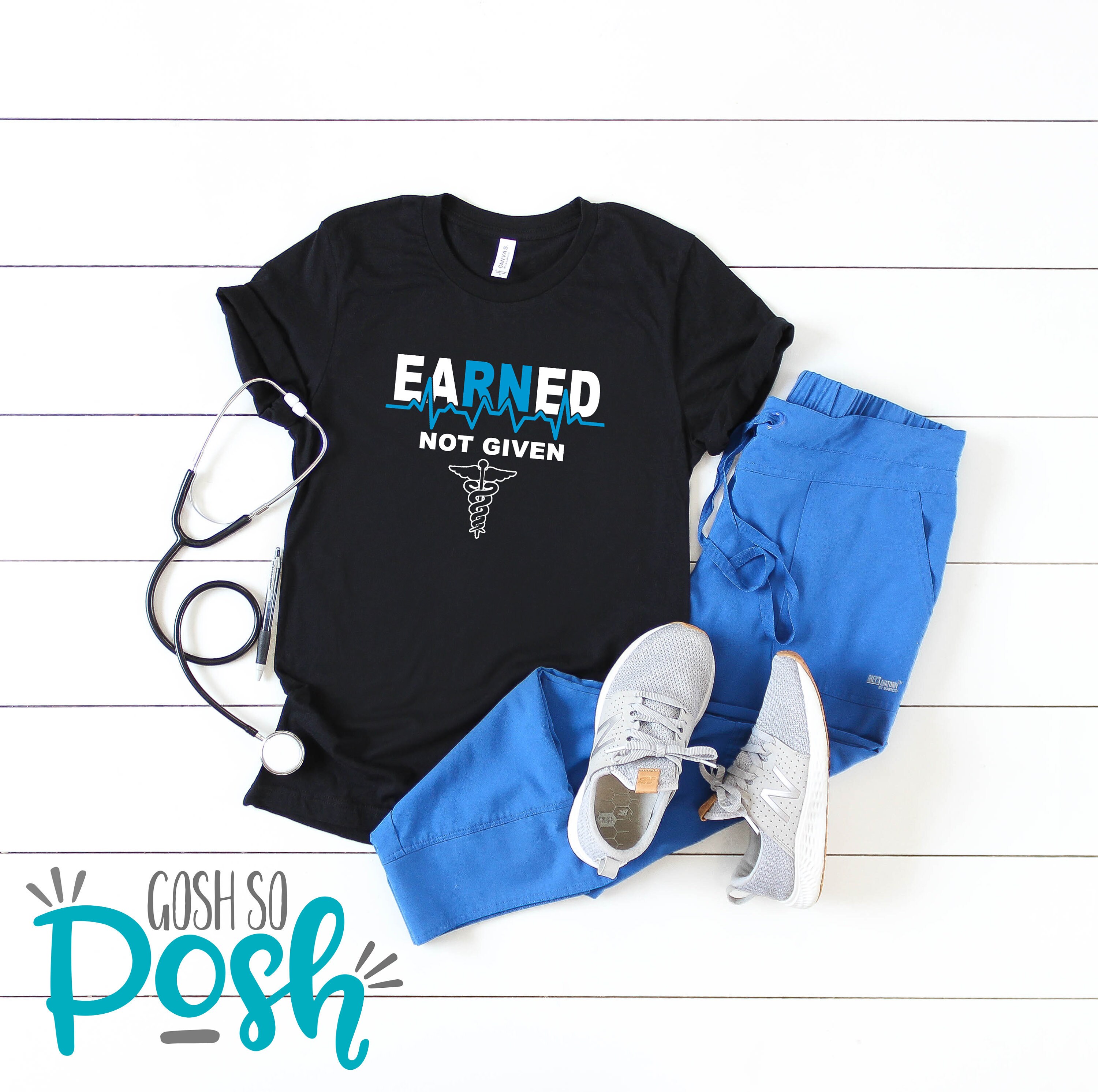 Earned Not Given RN Shirt Unisex 
