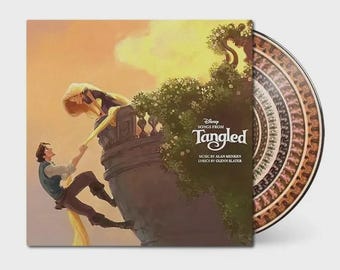 Songs From Tangled Disney Movie Soundtrack (New Zoetrope Picture Disc Vinyl LP) New Sealed