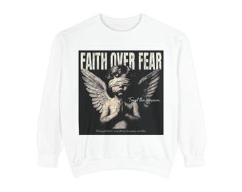 Sudadera unisex teñida en prenda