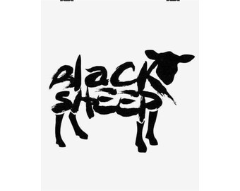 Carteles de ovejas negras