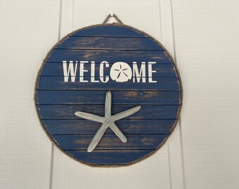 Rustic Coastal Sign