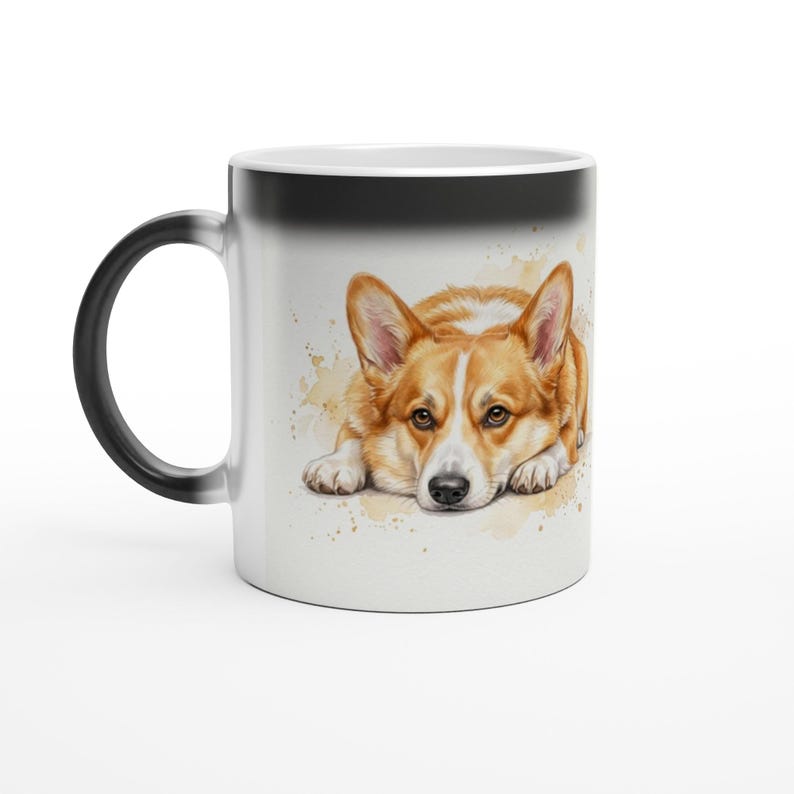 I-Love-You-Without-Saying | Corgi Magic Mug | Color Changing Coffee Mug | Dog Mom Gift | Corgi Lover Gift | The Corgi Kid Co Bild 3